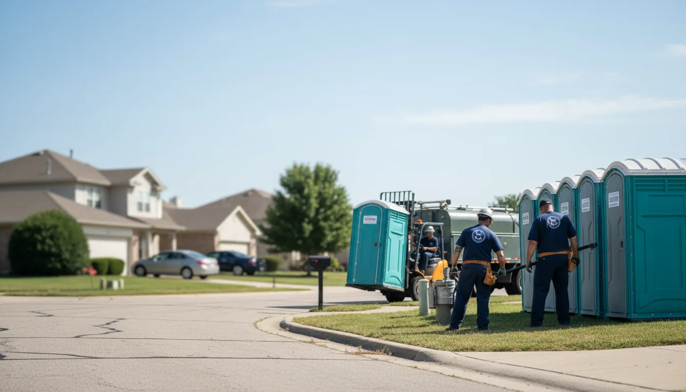 Porta Potty Rental in Sugar Grove, OH near me
